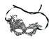 Adult Black Fancy Lace Masquerade Mask - Party Owls
