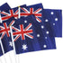 Australian Hand Flags 8pcs 21cm x 14cm - Party Owls