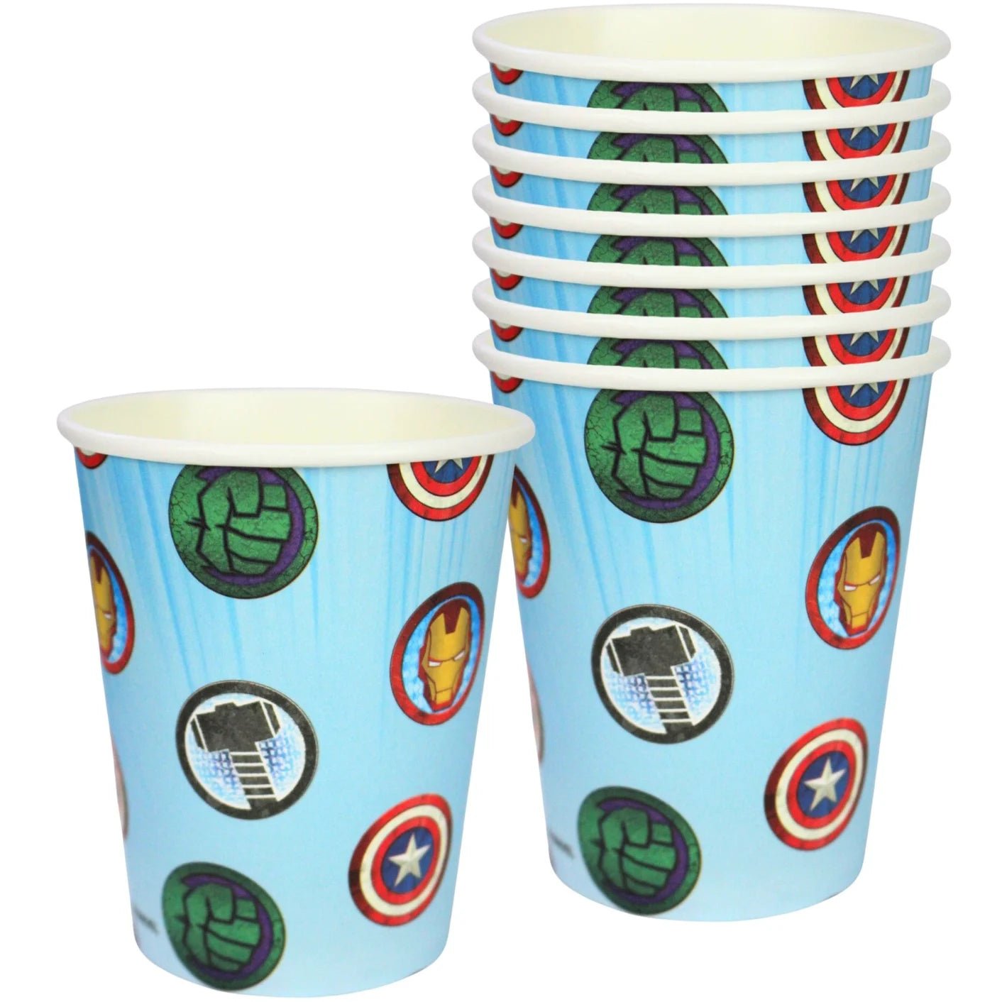 Avengers Paper Cups 8pcs - Party Owls