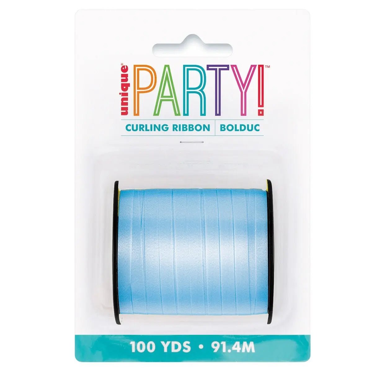 Curling Ribbon Light Blue Baby Blue Curling Ribbon 91.4m (100yds) - Party Owls