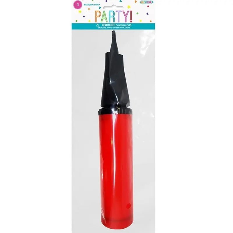Balloon Pump 1pc Assorted Colours - Party Owls