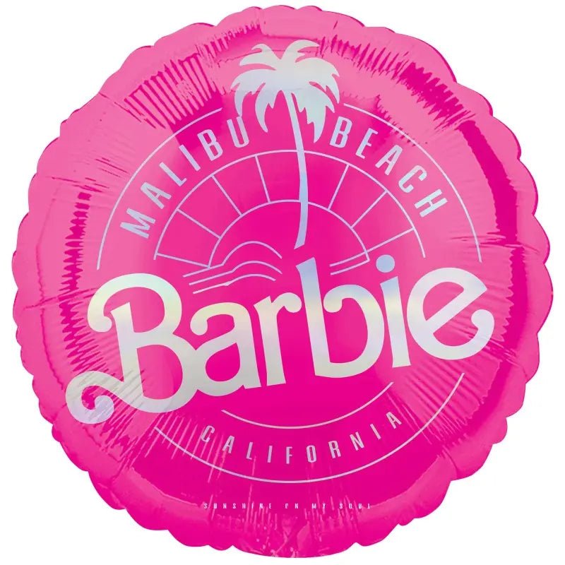 Barbie Foil Balloon 43cm (17") Round - Party Owls