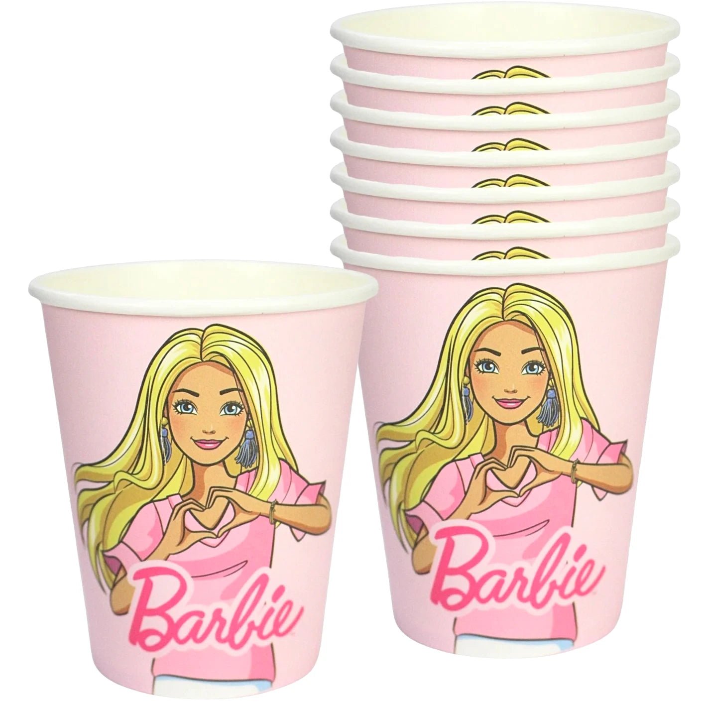 Barbie Paper Cups 8pcs - Party Owls