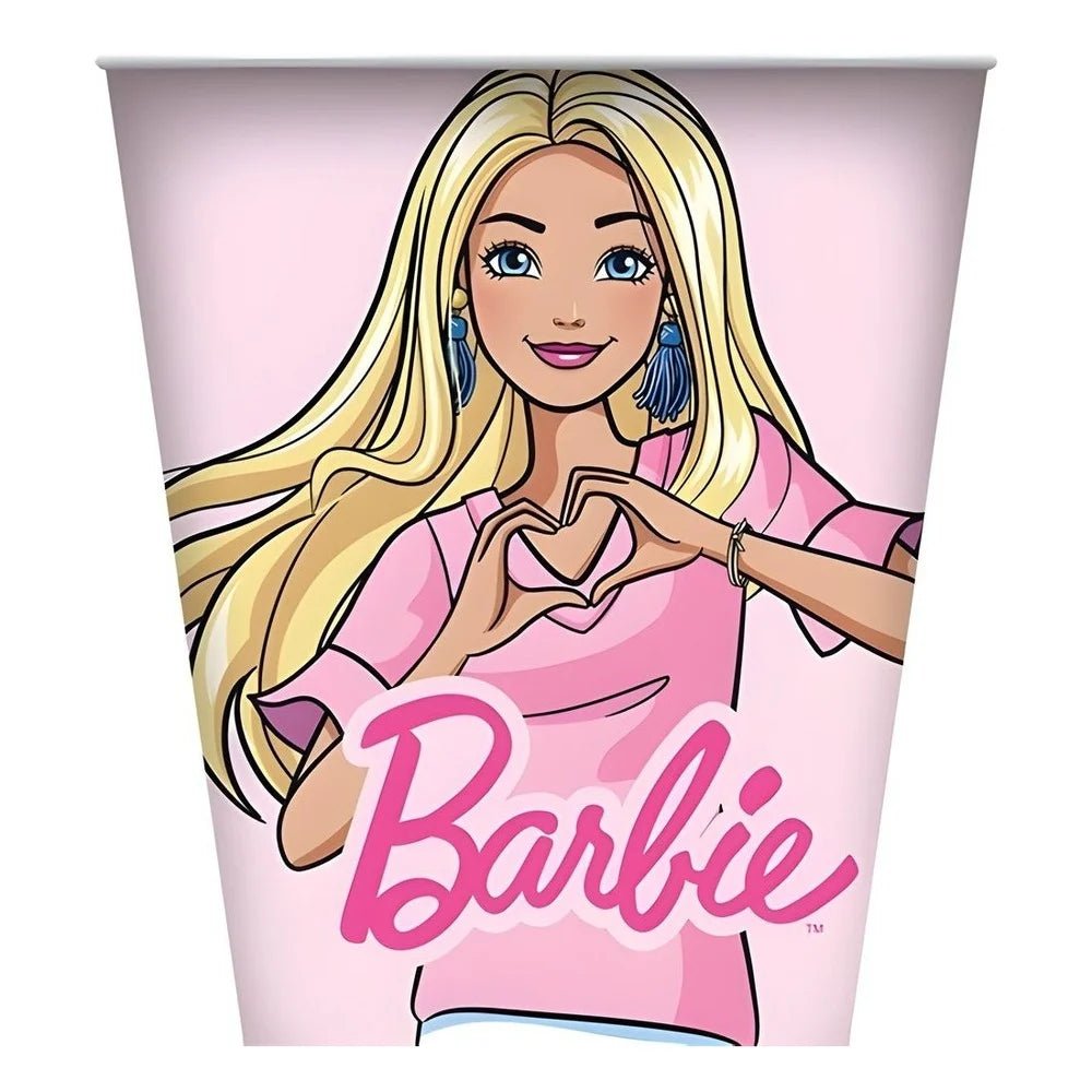 Barbie Paper Cups 8pcs - Party Owls