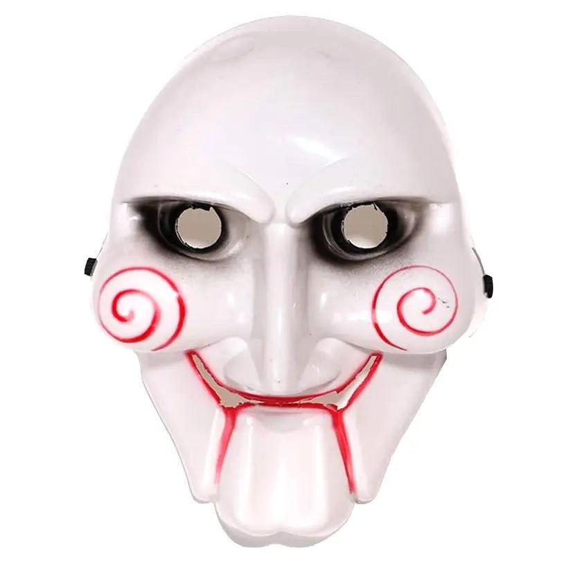 Billy The Puppet Horror Mask Saw Movie Halloween Accessories - Party Owls