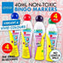 Bingo Markers 4pk Bingo Games Non Toxic Quick Drying - Party Owls