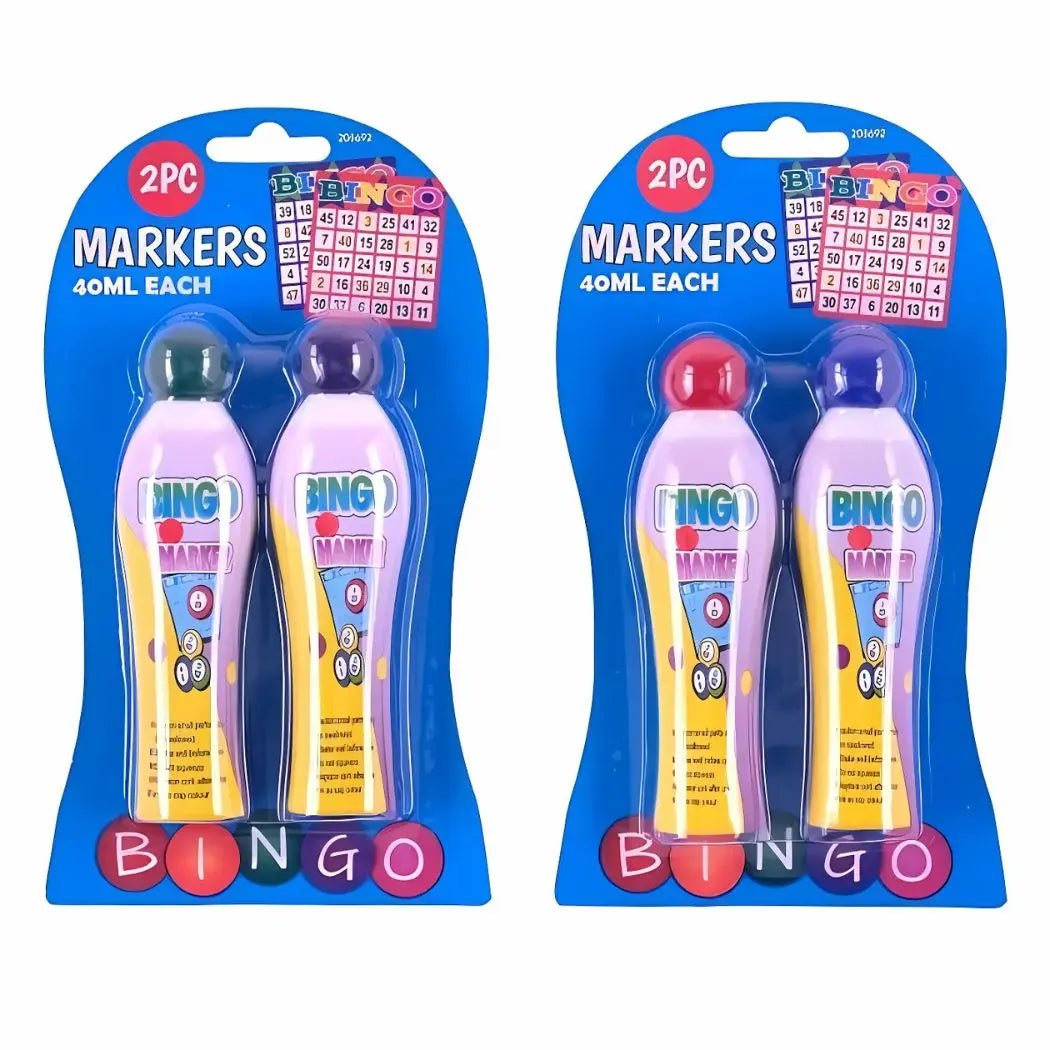 Bingo Markers 4pk Bingo Games Non Toxic Quick Drying - Party Owls