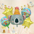 Birthday Koala Foil Balloon Bouquet 5pk - Party Owls
