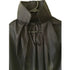 Black Cape 120cm Single Layer Halloween Costume - Party Owls