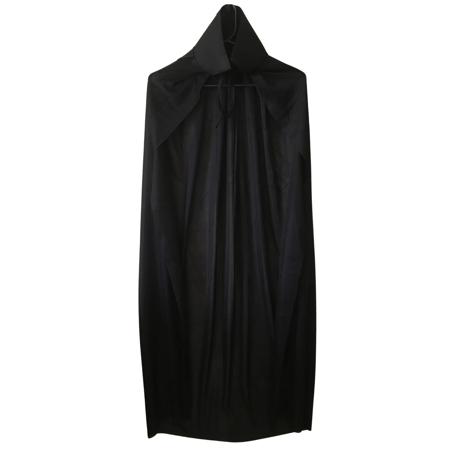 Black Cape 120cm Single Layer Halloween Costume - Party Owls