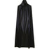 Black Cape 140cm Single Layer Halloween Costume - Party Owls
