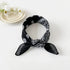 Black Paisley Bandana Head Wrap Neck Scarf Mask - Party Owls