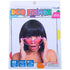 Black Short Bob Wig With Fringe - Party Owls