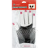 Black Short Fingerless Fishnet Gloves - Party Owls