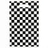 Black & White Checkered Plastic Party Bags 10pk - Party Owls