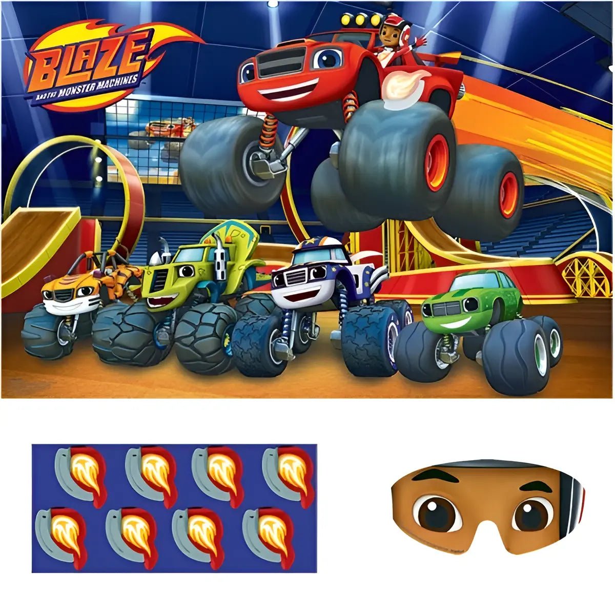 Blaze and the Monster Machines Party Game - Party Owls