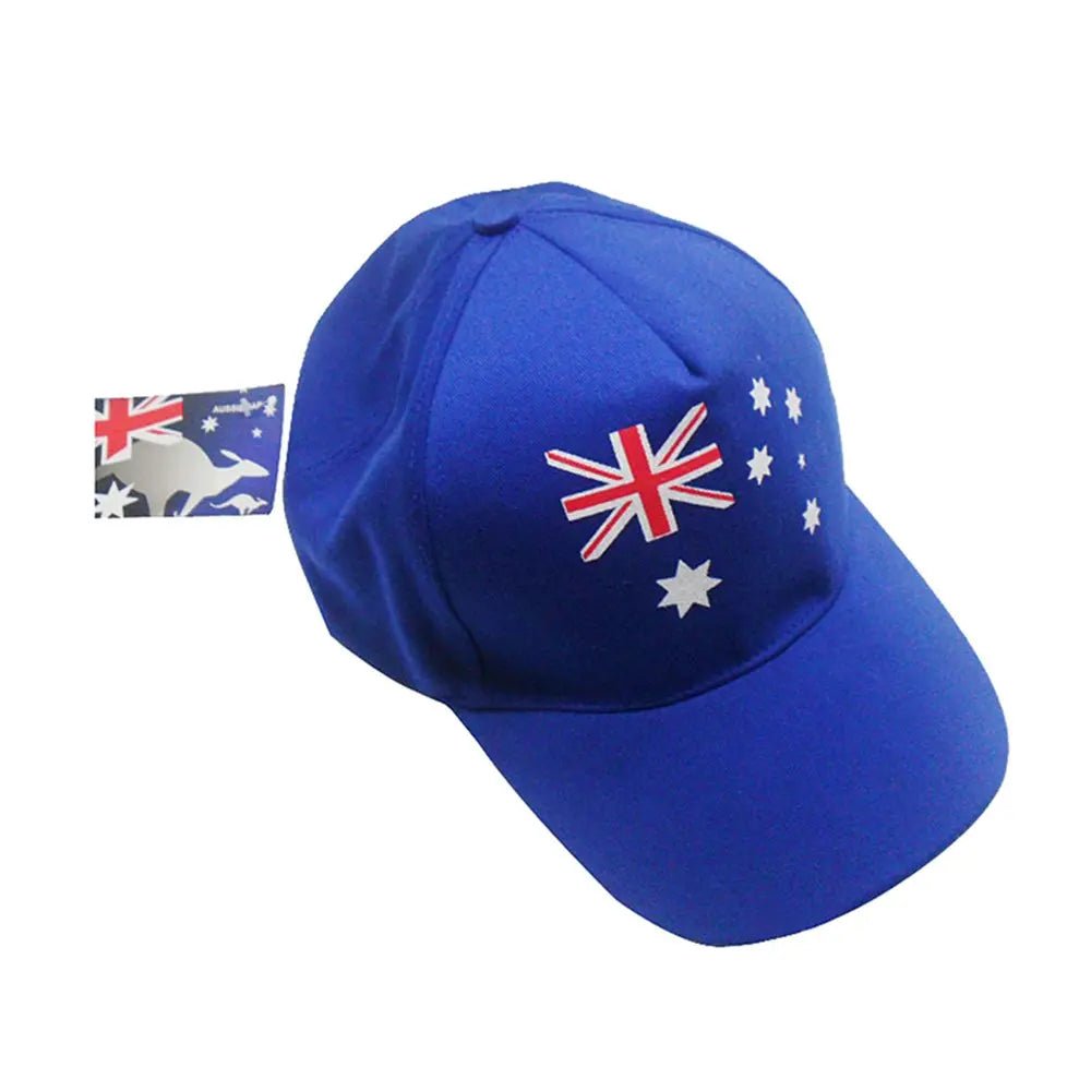 Blue Australian Flag Cap - Party Owls