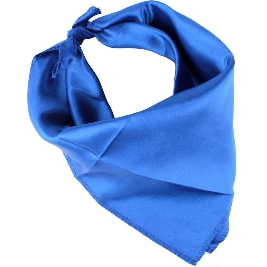 Blue Bandana 50cm x 50cm - Party Owls