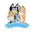 Blue Heeler Puppy Cake Topper 14cm - Party Owls