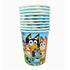 Blue Heeler Puppy Paper Cups 10pcs - Party Owls