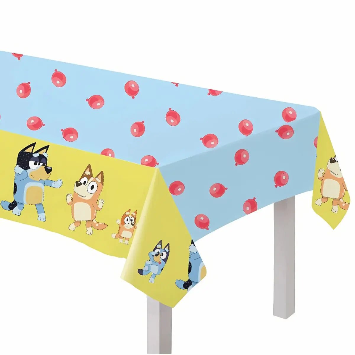 Bluey Paper Table Cover Tablecloth 137cm x 243cm - Party Owls