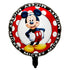 Boy Cartoon Mouse Foil Balloon 45cm (18") Round - Party Owls