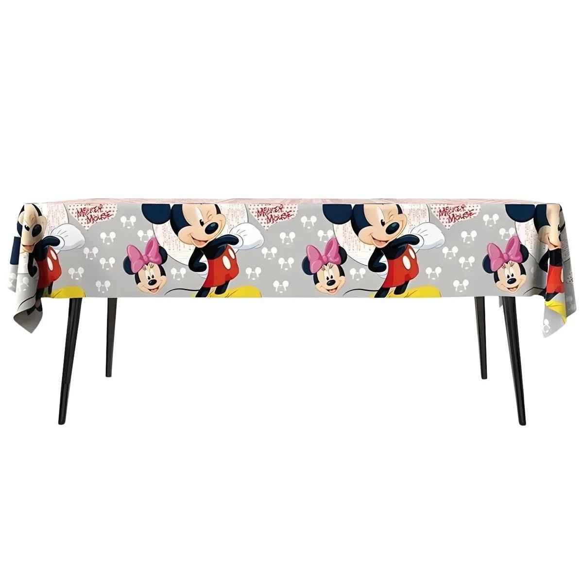 Boy Cartoon Mouse Plastic Table Cover 137cm x 183cm Tablecloth - Party Owls