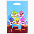 Cartoon Sharks Plastic Party Bags 10pcs - Party Owls