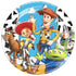 Cartoon Toys Large Paper Plates 23cm (9") 10pcs - Party Owls