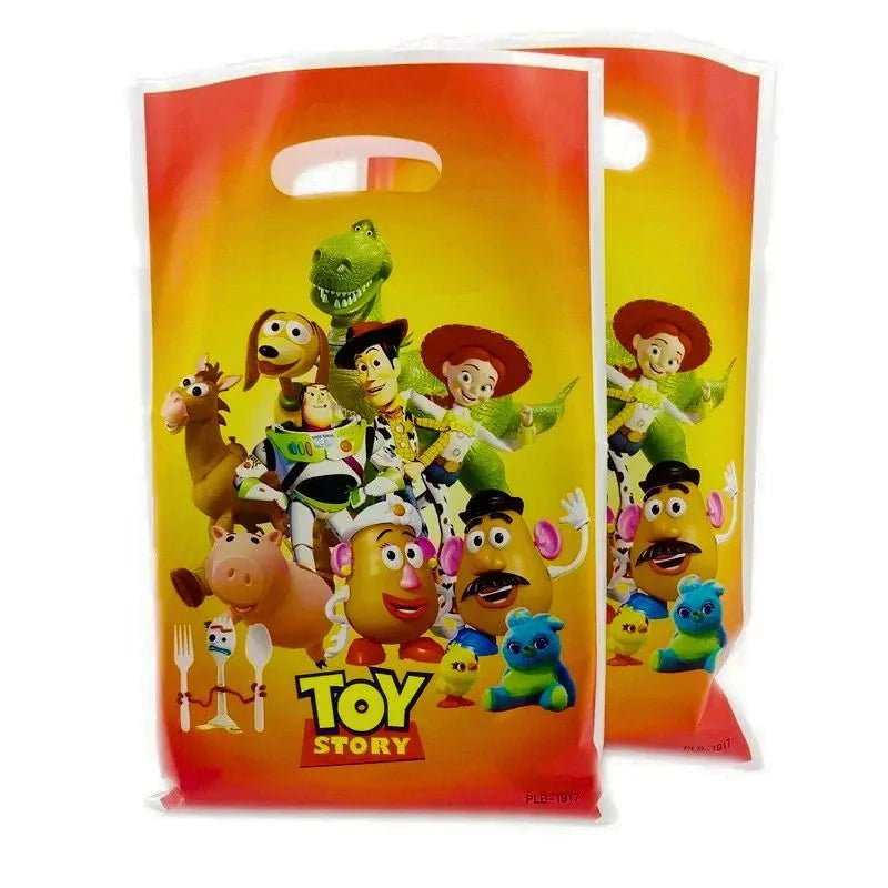 Cartoon Toys Plastic Party Bags 10pcs - Party Owls