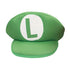 Children Green L Plumber Hat With Moustache - Party Owls
