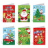 Christmas Cards 30pcs (115 x 170mm) w/Envelopes Cute Santa Reindeer Elf Kids Festive - Party Owls