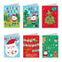 Christmas Cards 30pcs (115 x 170mm) w/Envelopes Textured Foil Kids - Party Owls