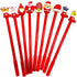Christmas Gel Pens 10pcs Assorted Colours & Designs - Party Owls