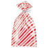 Christmas Red Stripes Cello Bags 20pk Party Bags - Party Owls
