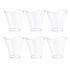 Clear Triangular Dessert Cups 75ml 20pcs (7.5cm x 6.5cm) - Party Owls