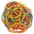 Coloured Rubber Bands 100g Mixed Sizes - Party Owls
