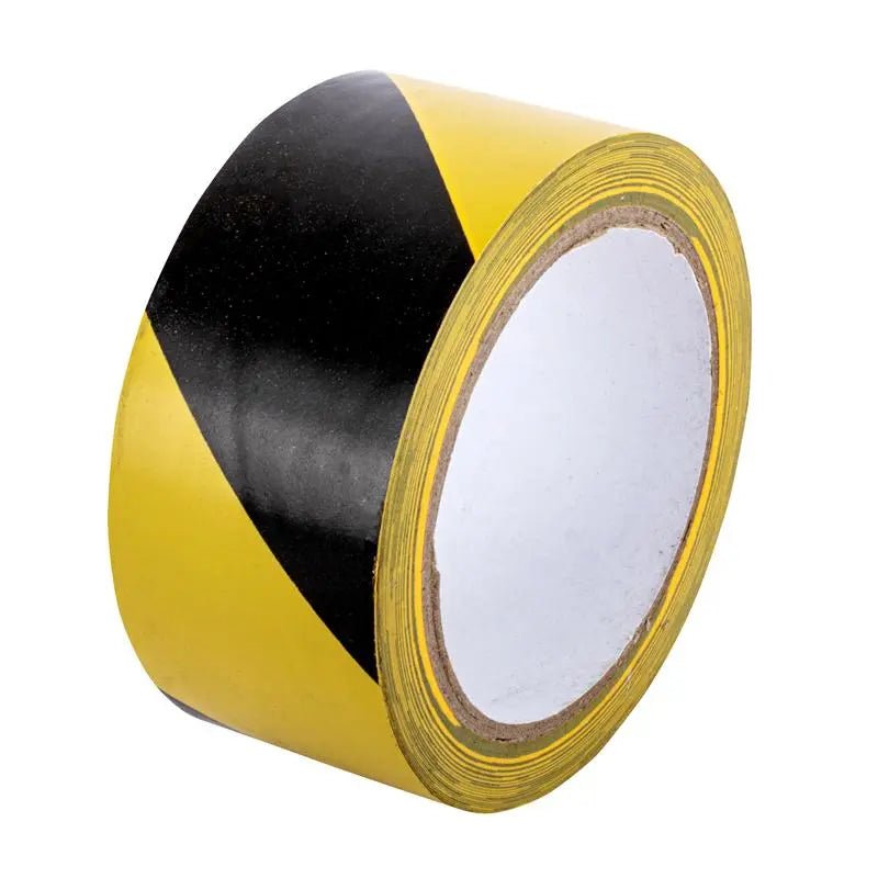 Construction Black Yellow Hazard Duct Tape 30M - Party Owls