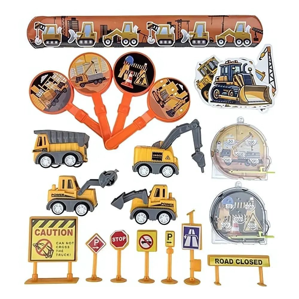 Construction Mega Mix Favours 48pcs Value Pack - Party Owls