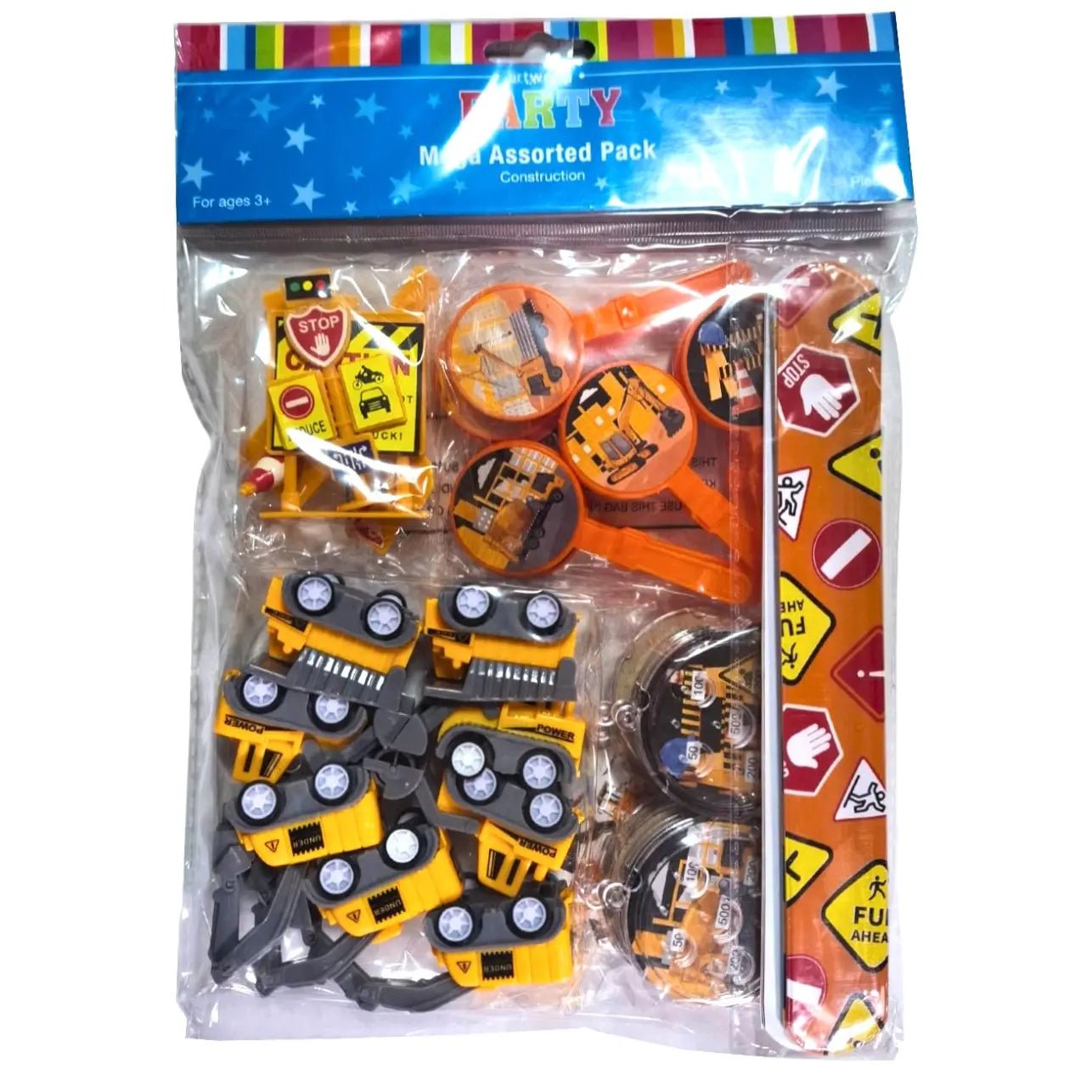 Construction Mega Mix Favours 48pcs Value Pack - Party Owls