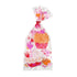 Cupcake Hearts Cello Bags 20pcs Valentine's Day - Party Owls