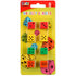Dice Shaped Erasers 8pk - Party Owls