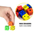Dice Shaped Erasers 8pk - Party Owls