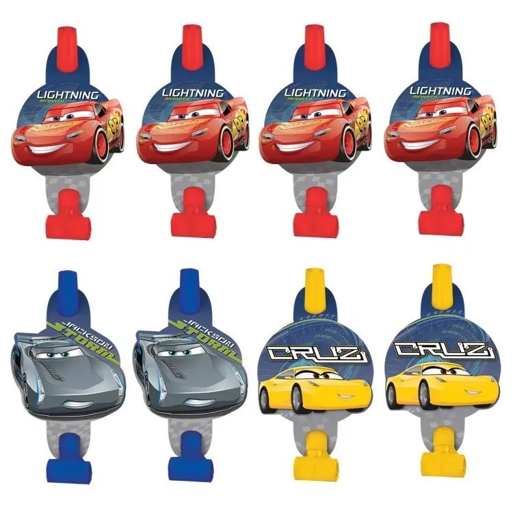 Disney Cars 3 Party Blowouts 8pk Party Favours - Party Owls