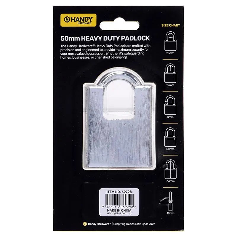 Extra Heavy Duty Padlock 50mm Includes 4 Keys - Party Owls