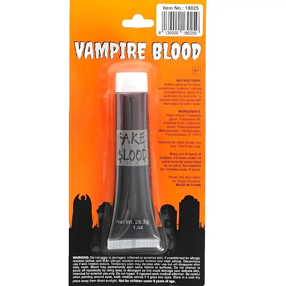 Fake Blood Halloween Vampire Horror - Party Owls