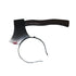 Fake Bloody Axe In Head Headband Kit 30cm Halloween - Party Owls