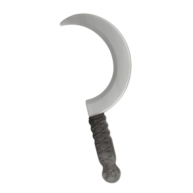 Fake Curved Sickle Knife 34cm Halloween Accessories - Party Owls