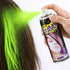 Fluro Green Colour Hair Spray 125ml Temporary Coloured Hairspray - Party Owls