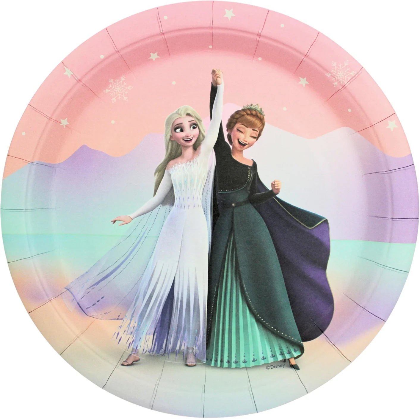 Frozen Large Paper Plates 23cm (9") 8pcs - Party Owls